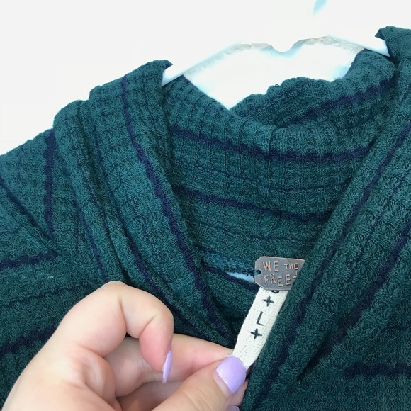 Free People Stripe Drippy Thermal - Picture 4 of 7